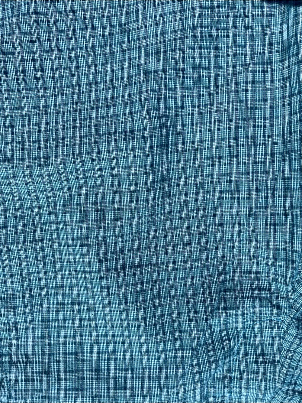 Lot of 2 Banana Republic Shorts Size 32 Slim Flat Front Chino Navy Teal Plaid